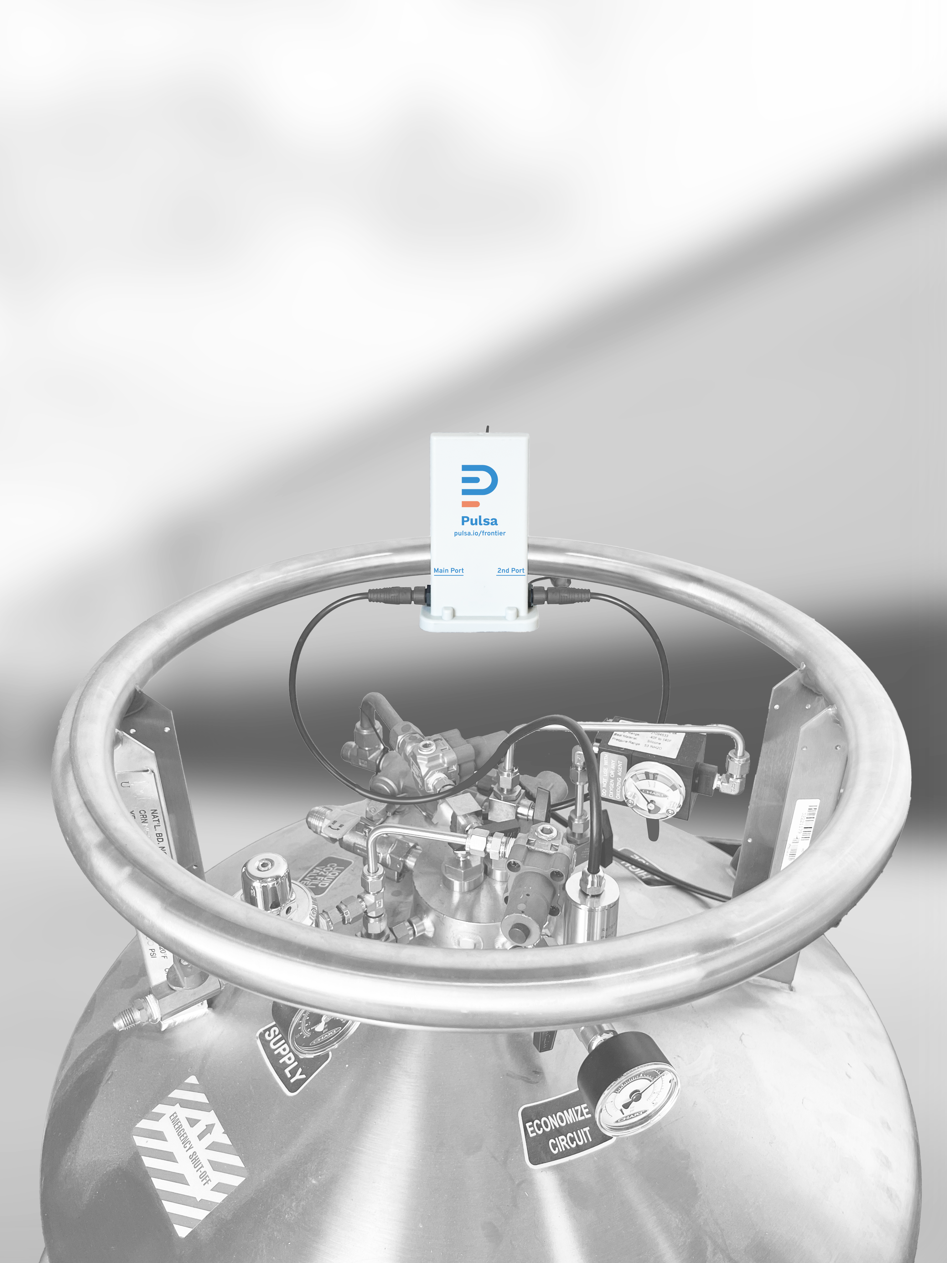 Frontier-Link-with-Frontier-Pressure-sensor-and-Chart-Wika-gauge